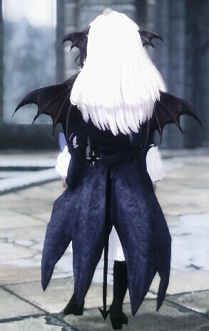 上古卷轴5恶魔翅膀和尾巴独立版mod