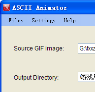 ASCII Animator(ַתGIFͼ)